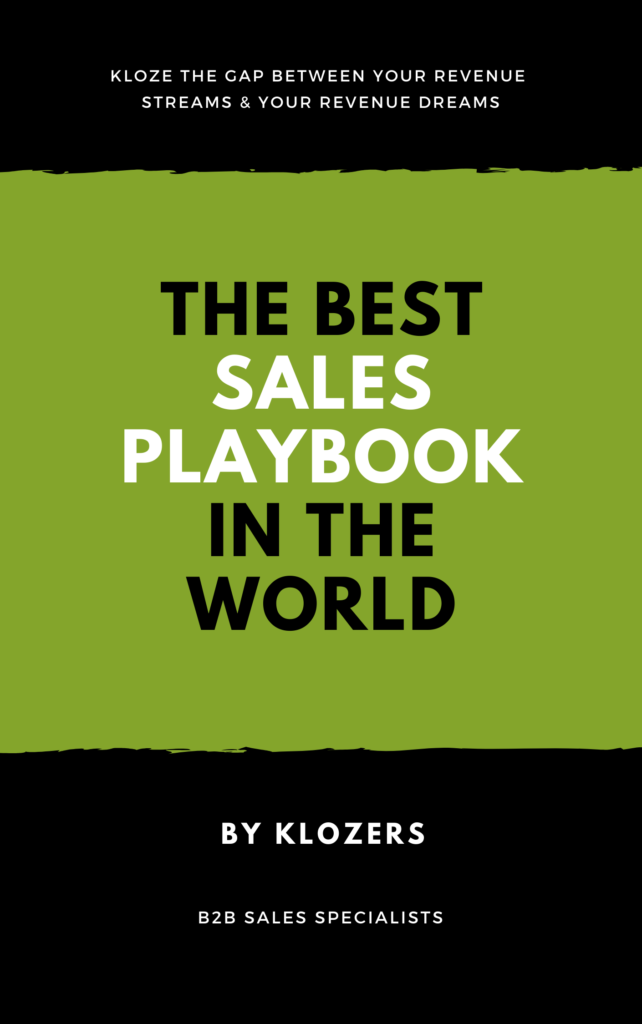 The Best Sales Playbook in the World
