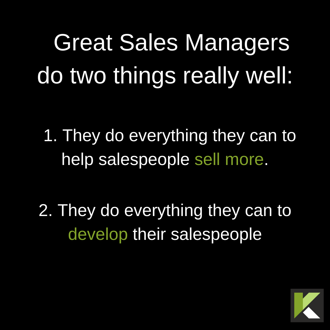 What Makes A Great Sales Manager