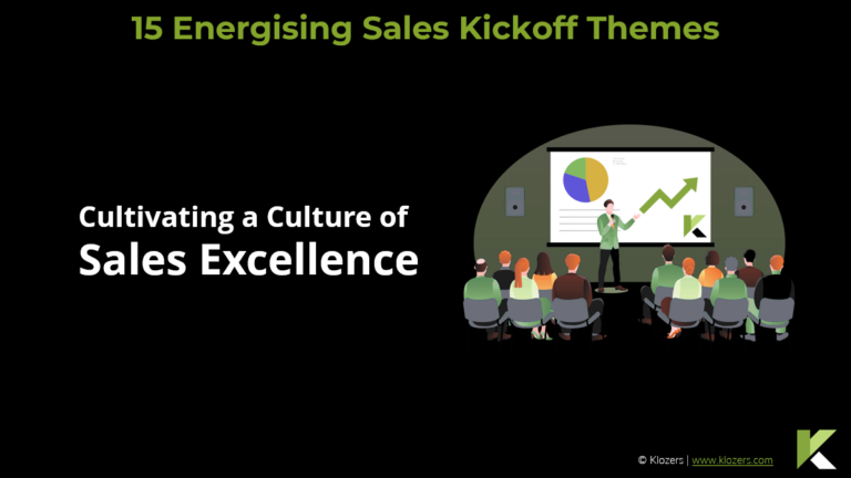 sales kickoff presentation ideas