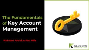 fundamentals of key account management